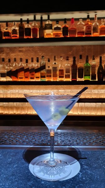 Dry Martini, coquetel de James Bond, Orilla Restaurant & Bar
