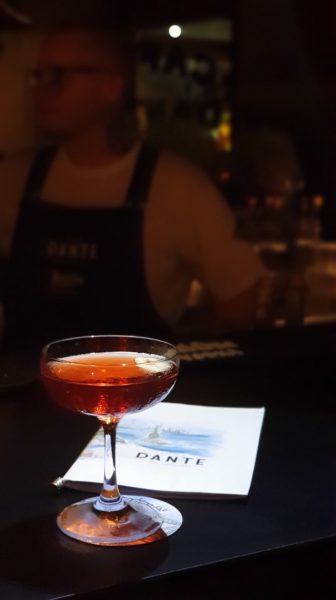 Unlikely Negroni, Dante NYC in Astor Rio