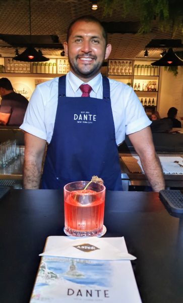 Lavender Negroni, Alex Zambrano, Dante NYC in Astor, Rio de Janeiro