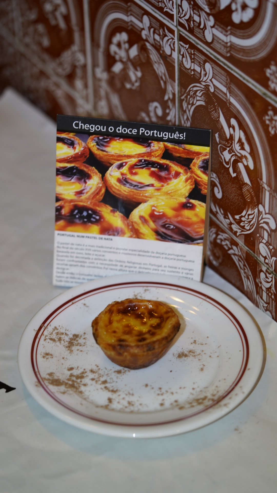 Pastel de Nata, Bar e Restaurante Nova Capela, Lapa, Rio de Janeiro